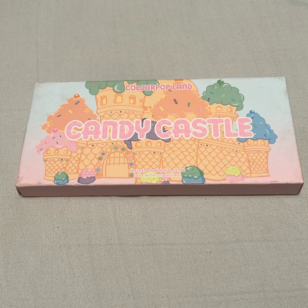🔵2 for$20 Defective COLOURPOP LAND Candy Castle pressed powder palette